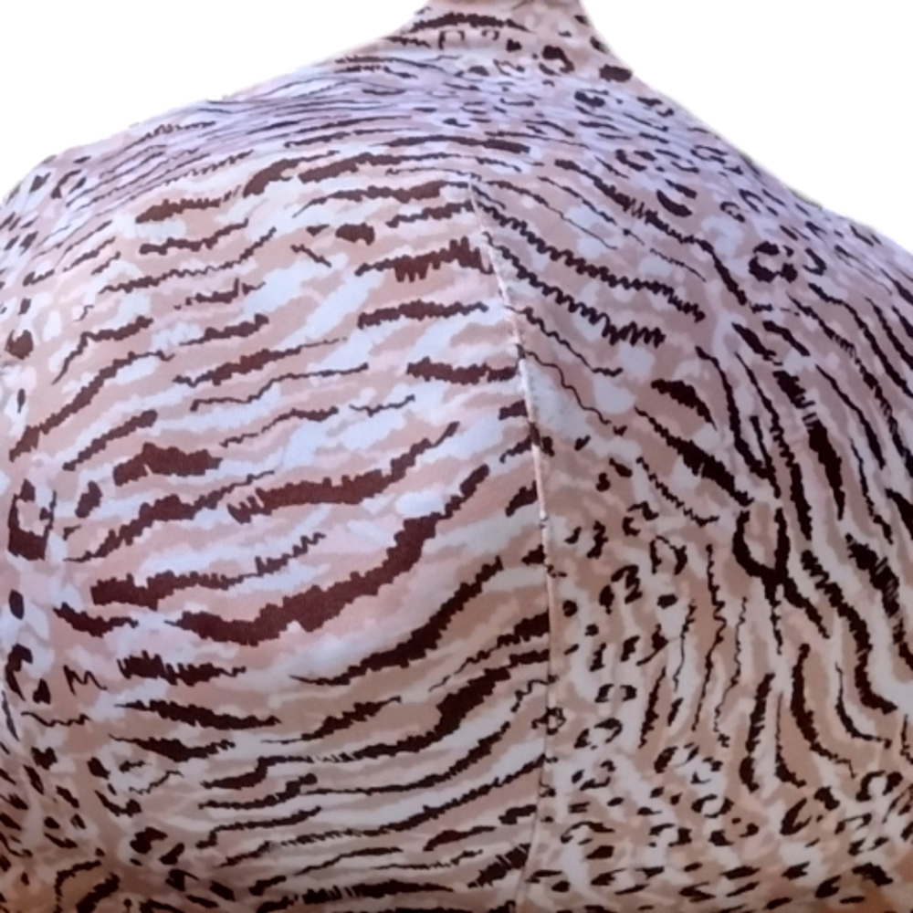 Catherine's Intimates Leopard Print Bra With Pink… - image 3